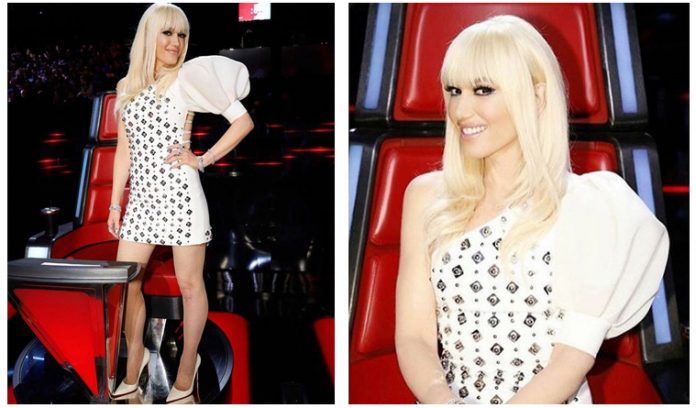 gwen-stefany-david-koma-dress